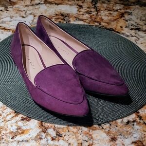 Purple Suede Women's Kelly and Katie Loafers. Beautiful preowned condition.